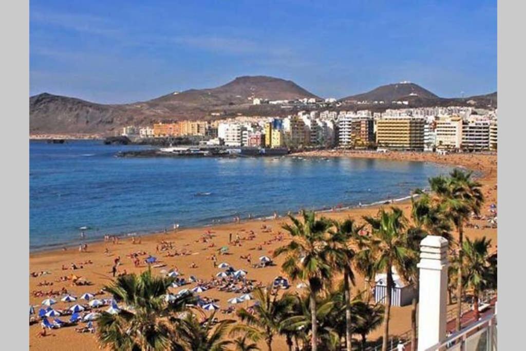 Apartamento Moderno Tipo Semisotano En Playa Las Canteras Con Wifi Las Palmas / Gran Canaria Exterior foto